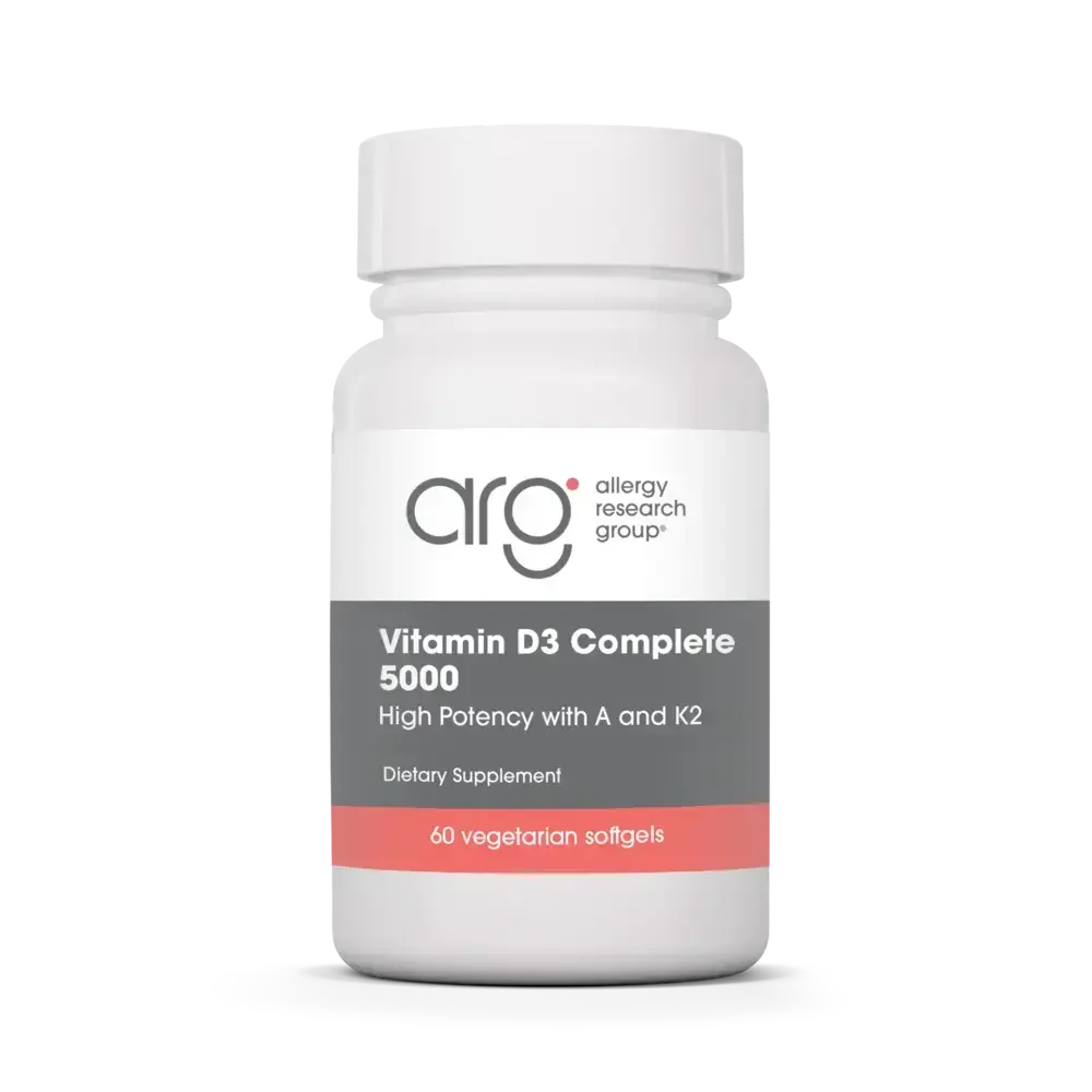 Vitamin D3 Complete 5000 High Potency with A and K2