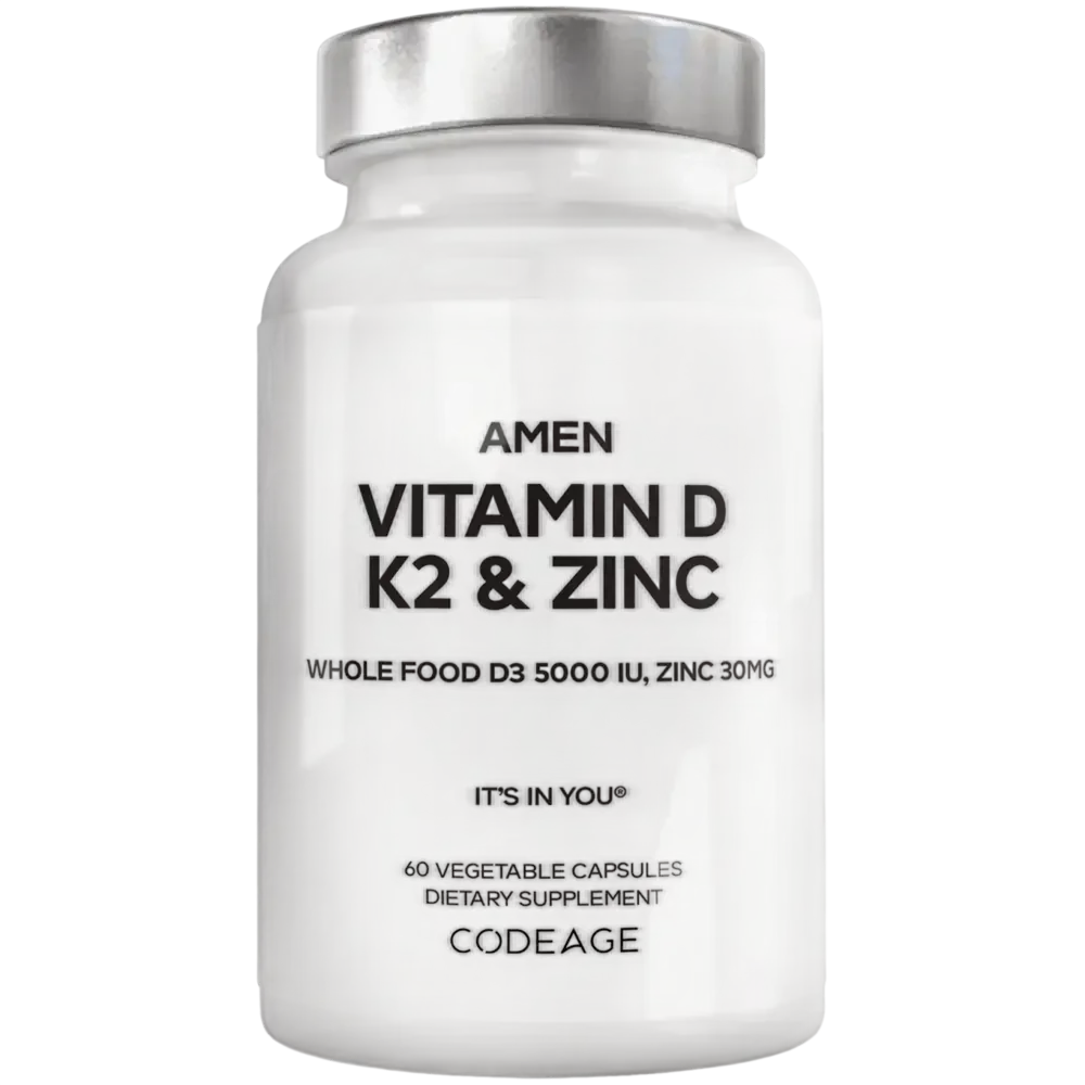 Vitamin D, K2 & Zinc