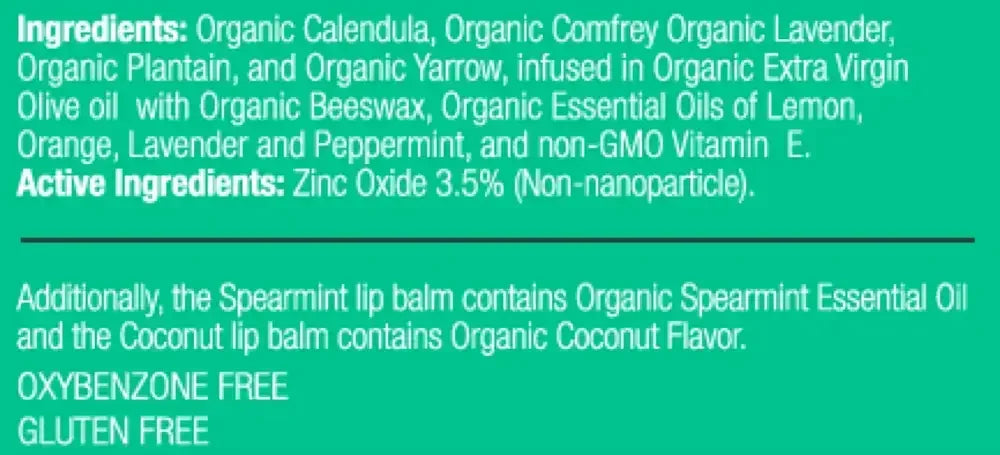 3 Pack Lip Balm, SPF 15, Original, Spearmint, Coconut Flavors