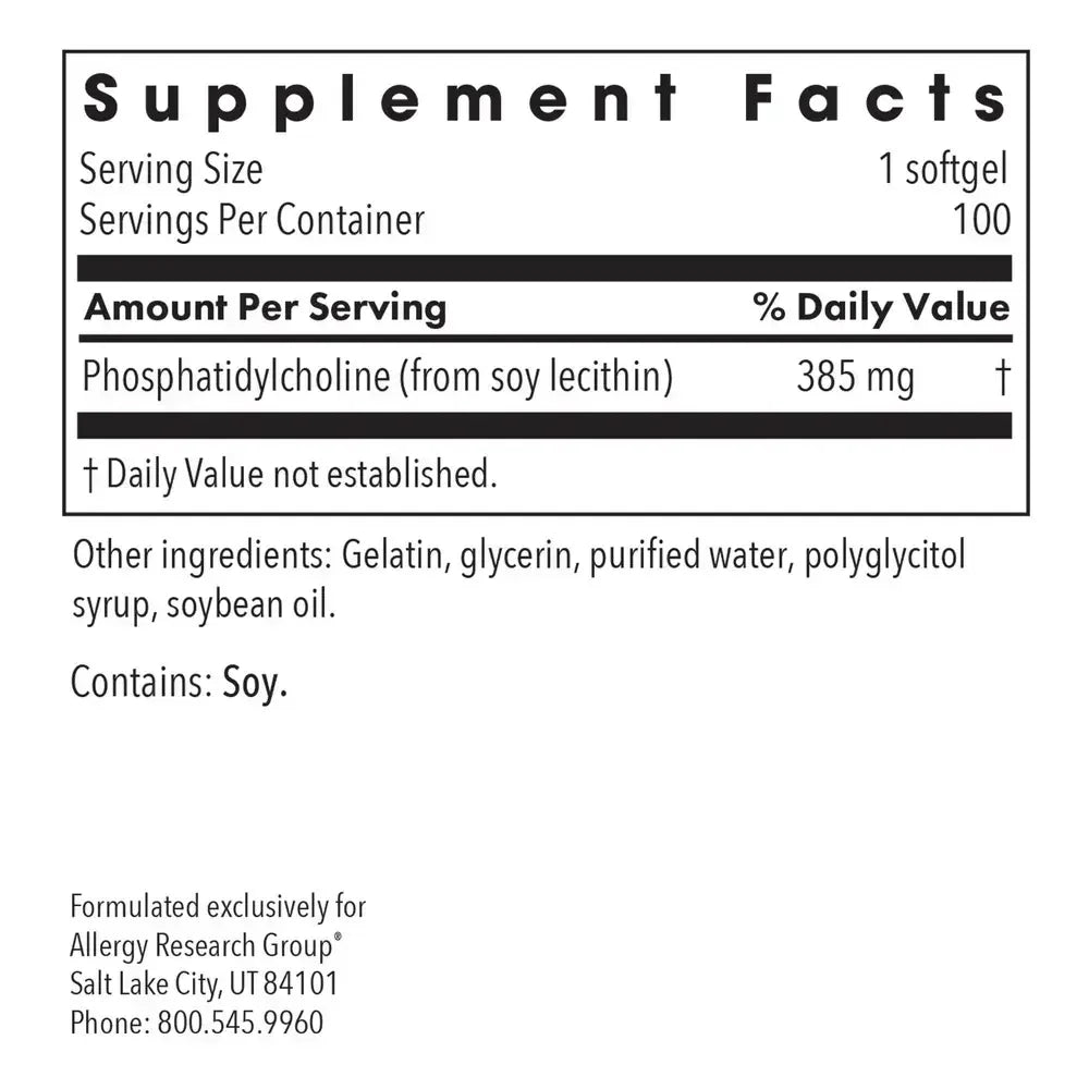 Phosphatidyl Choline 385mg
