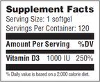 Vitamin D3 1000IU