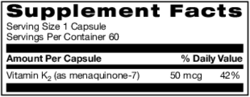 Unique Vitamin K2