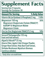 AlgaeCal Magnesium Relax Veggie Capsules