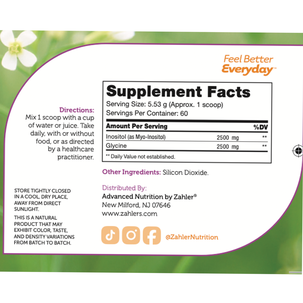 Inositol + Glycine Powder