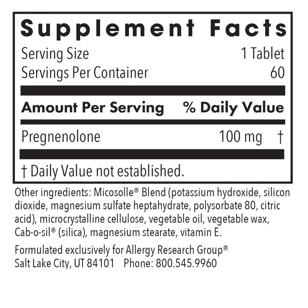 Pregnenolone 100 Hormone Support