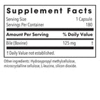 Ox Bile 125 mg Digest