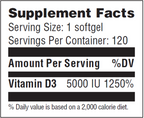 Vitamin D3 5000IU