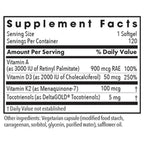 Vitamin D3 Complete Daily Balance with A and K2